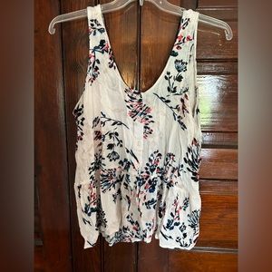 Motherhood Maternity Nursing Breastfeeding Tank Top Shirt Size Large